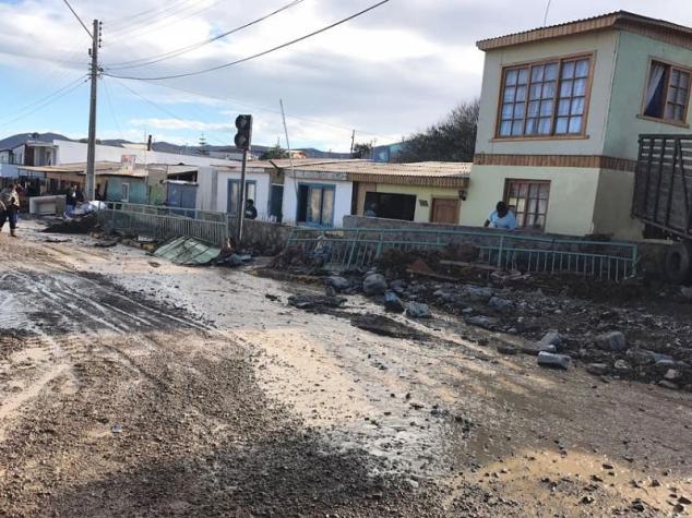 Onemi: dos muertos y más de 2 mil damnificados tras frente de mal tiempo en el norte de Chile