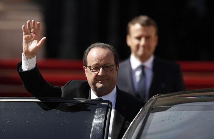 François Hollande deja la presidencia de Francia como uno de los más impopulares del último tiempo