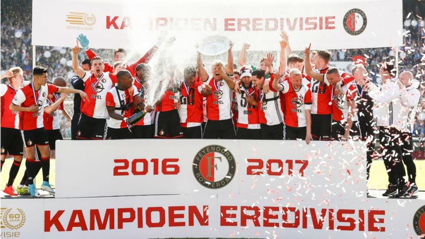 Feyenoord se corona campeón en Holanda después de 18 años