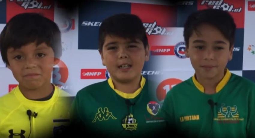 [VIDEO] Las futuras promesas del fútbol chileno entregan su saludo en el "día de la madre"