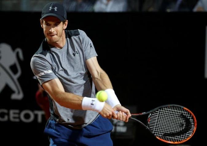 Andy Murray cae de entrada en su defensa del título en Roma