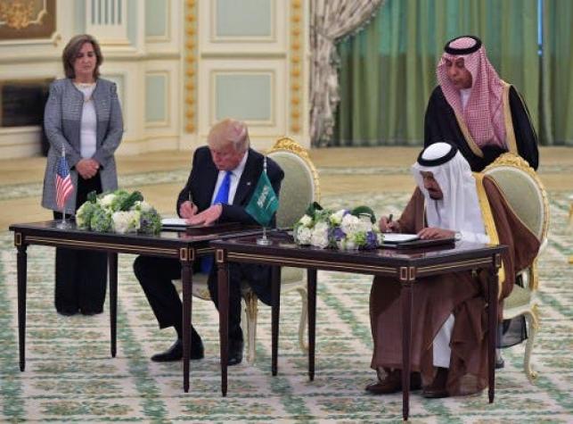 Acuerdos militares por USD 110.000 millones entre EE.UU. y Arabia Saudita