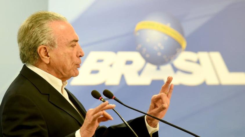 Brasil: Michel Temer pide a la justicia que anule la investigación en su contra