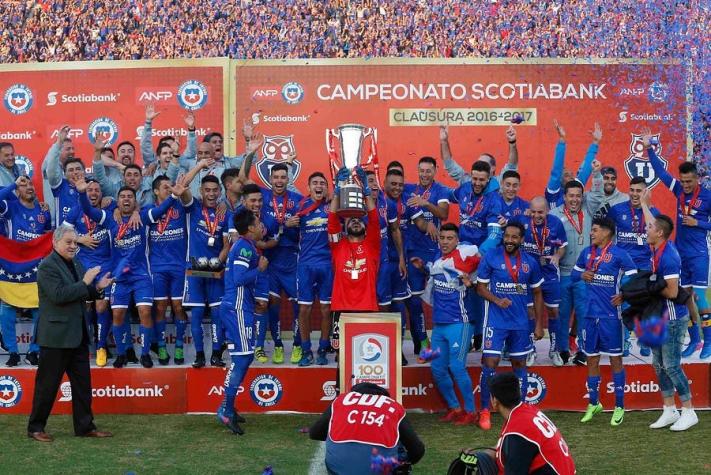 Fiesta azul: La “U” se corona campeón del Torneo de Clausura 2017