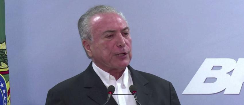 [VIDEO] Brasil: Michel Temer se defiende y acusa montaje