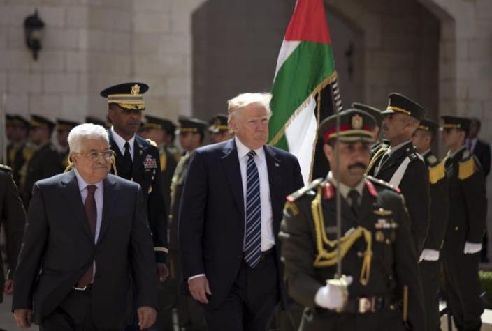 Trump dispuesto a "hacer todo" para un acuerdo de paz entre israelíes y palestinos