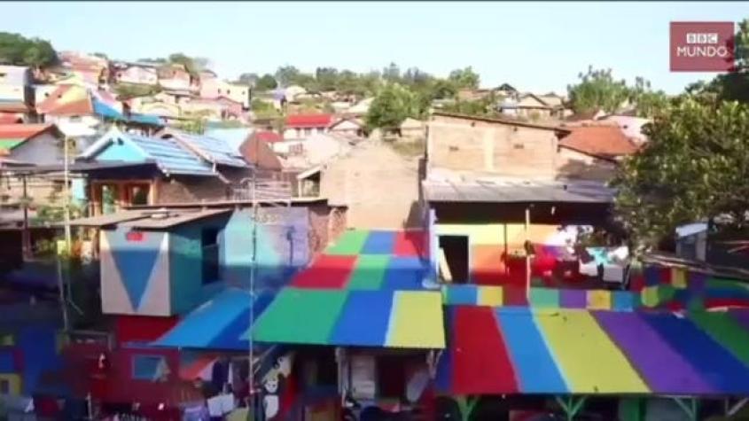 [VIDEO] La bonita razón por la que este barrio se está convirtiendo en una atracción turística