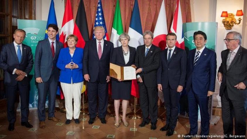 G7 deja en suspenso el acuerdo climático