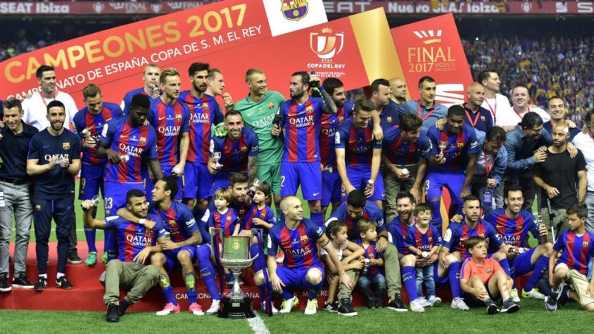 Barcelona derrota al Alavés y se corona campeón de la Copa del Rey