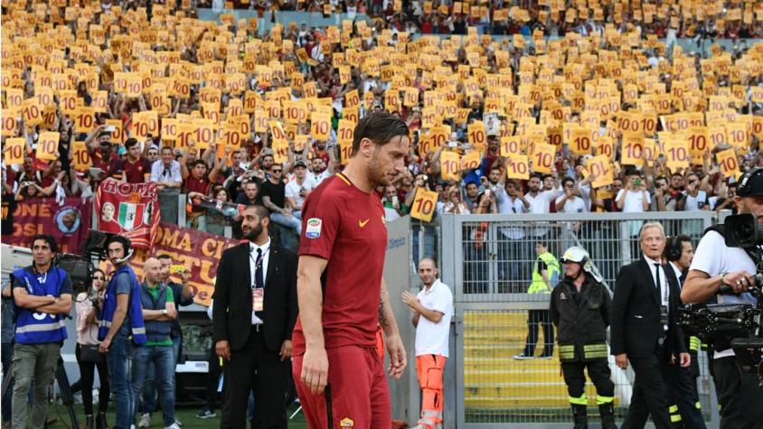 Francesco Totti y su retiro: "No estoy preparado y no lo estaré nunca"
