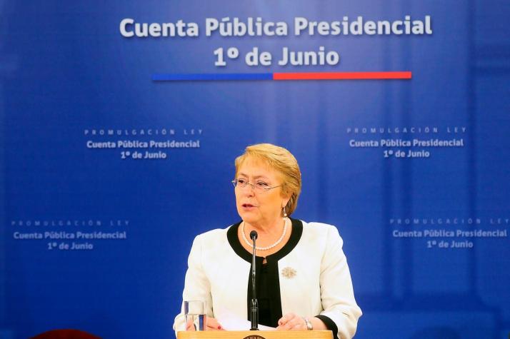 Las cifras con las que llega Bachelet a su última Cuenta Pública