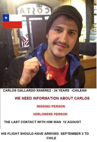 Peritos confirman que cuerpo encontrado en Alemania corresponde al de Carlos Gallardo
