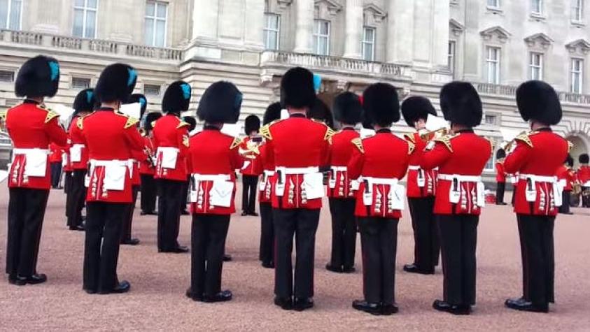 Actividad inusual en torno al palacio de Buckingham