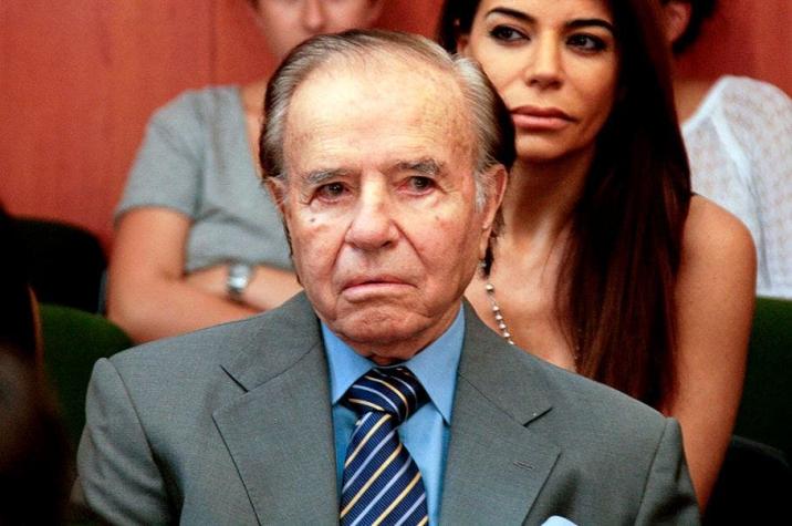 Ratifican condena de 7 años de prisión para Carlos Menem