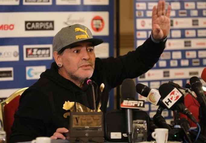 Maradona sobre Sampaoli: "Si no nos ganaba la final en Chile, no lo conocía ni la familia"