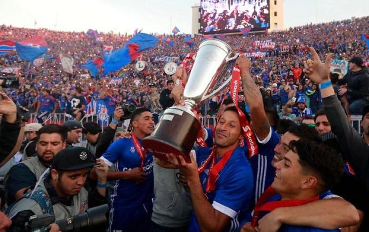 Duelo de campeones entre la "U" y Curicó abrirá el próximo torneo del fútbol chileno