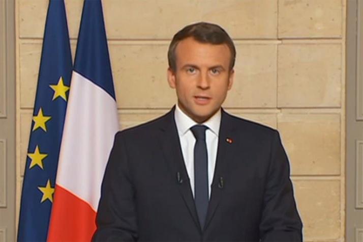 Macron lamenta decisión de Trump de salir del Acuerdo de París parafraseando su campaña