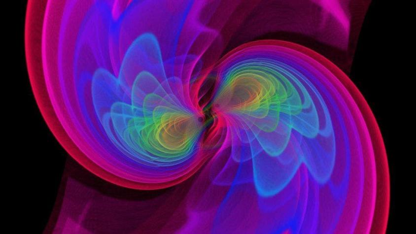 Así suena la violenta fusión de dos agujeros negros ocurrida hace más de 3.000 millones de años