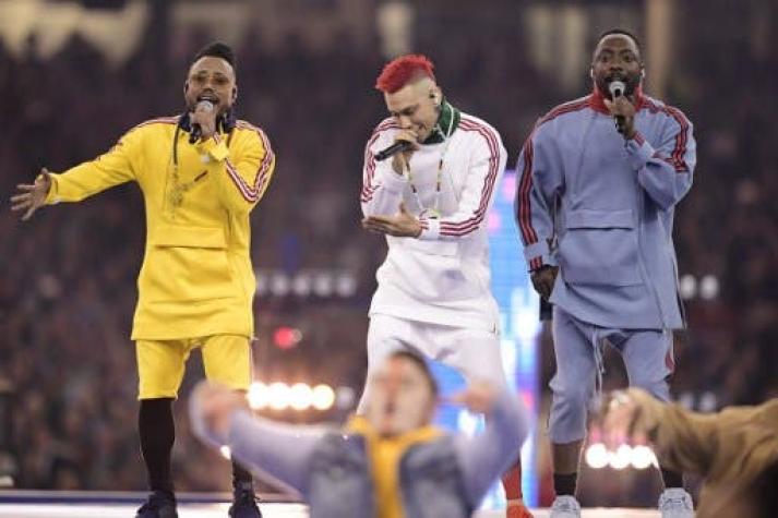 Black Eyed Peas prendieron la final de la Champions League al ritmo de sus canciones