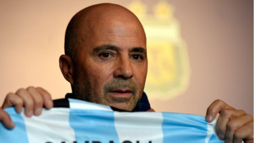 Jorge Sampaoli dirigió su primer entrenamiento con la selección de Argentina