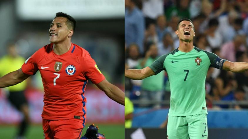 [VIDEO] Alexis Sánchez y Cristiano Ronaldo quieren la Copa Confederaciones