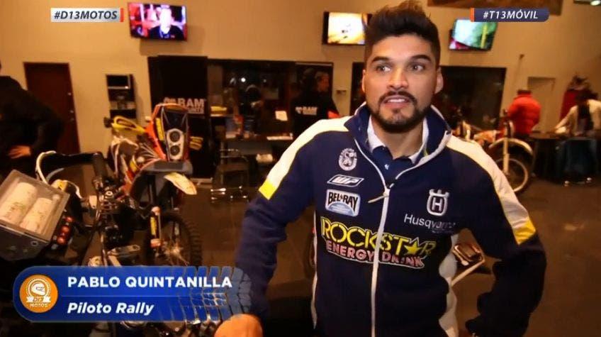 [VIDEO] En #D13 motos Pablo Quintanilla cuenta su preparación para el exigente Desafío del Desierto