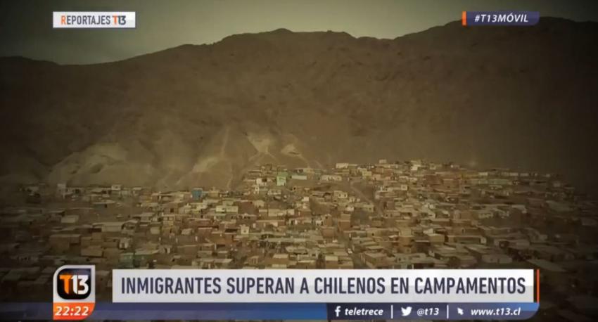 [VIDEO] Reportajes T13: "Cerro de inmigrantes"