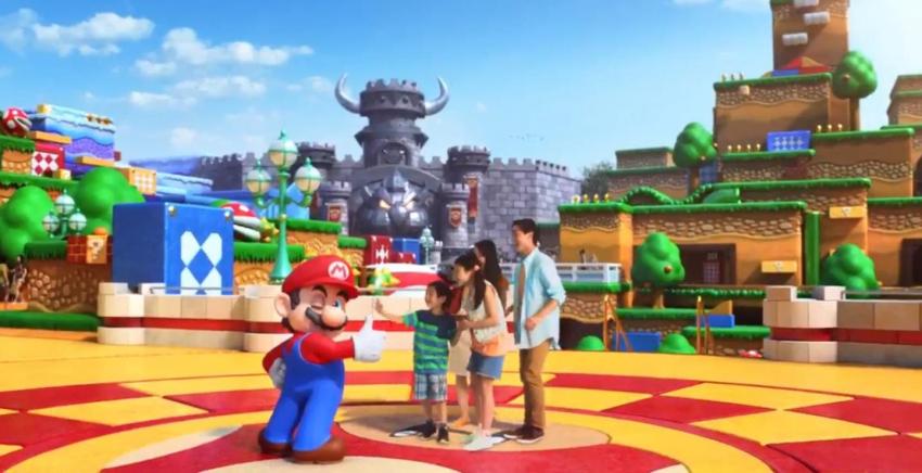Mario invita a "Super Nintendo World", el parque temático que construye en Japón