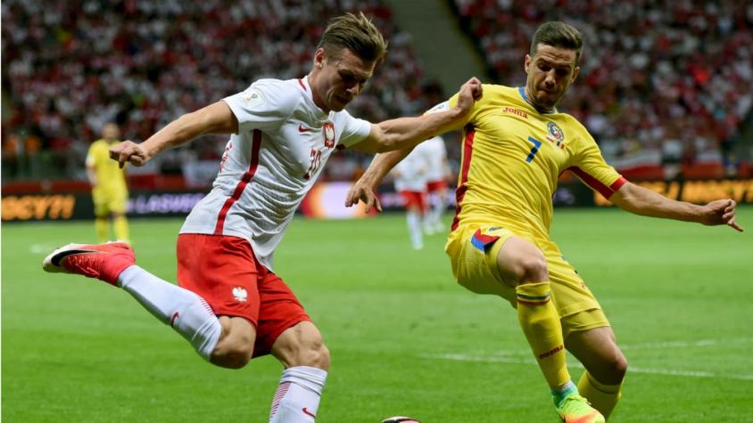 Próximo rival de Chile: Rumania pierde ante Polonia en clasificatorias europeas