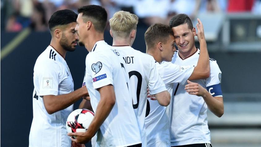 Alemania aplasta a San Marino en su último duelo antes de la Copa Confederaciones
