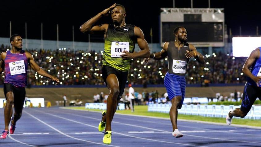 "No creo que haya estado tan nervioso corriendo unos 100 metros": la emotiva despedida de Usain Bolt