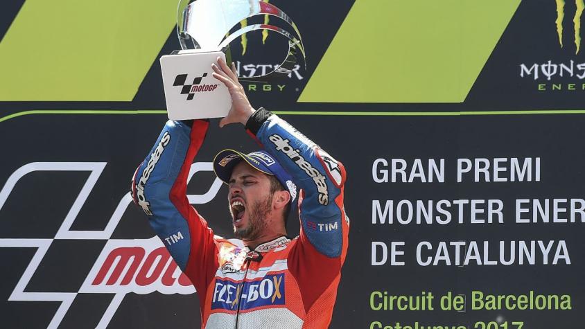 Andrea Dovizioso triunfa en el Gran Premio de Cataluña de MotoGP