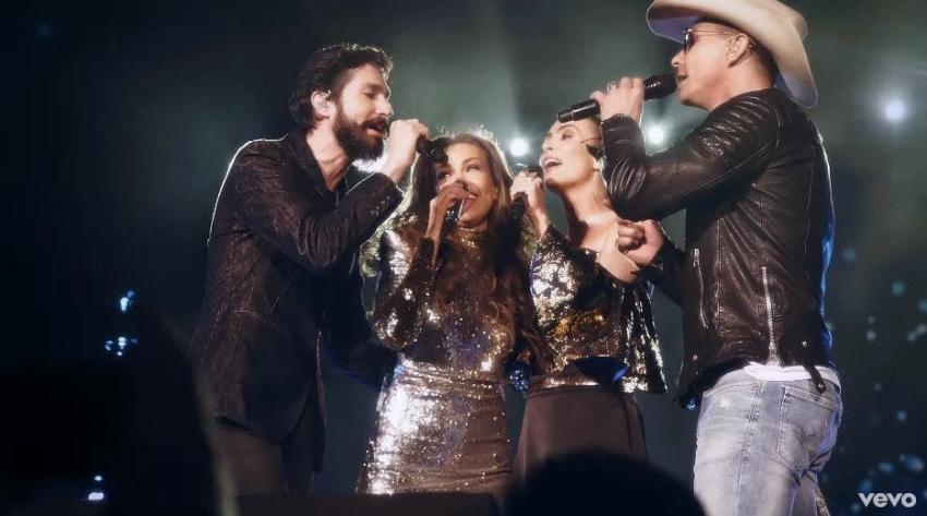 [VIDEO] Thalía vuelve a cantar con el grupo que la lanzó a la fama, ¿se viene el reencuentro?
