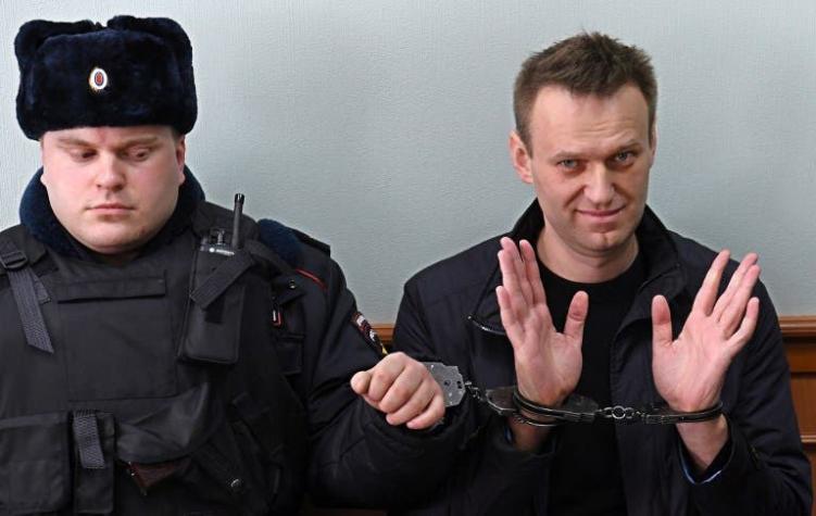 Opositor a Putin es sentenciado a 30 días de cárcel