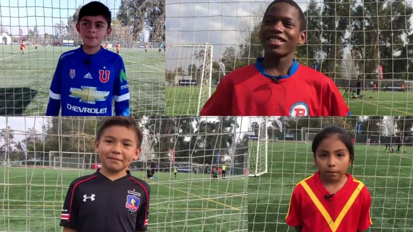 [VIDEO] Niños del fútbol joven envían especiales mensajes a “La Roja” de cara a Copa Confederaciones