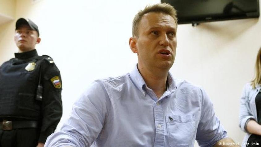 El opositor ruso Navalny apelará su pena de arresto