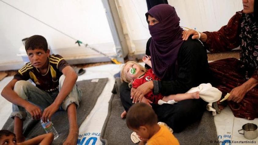 Intoxicación alimentaria masiva en campo de desplazados en Irak