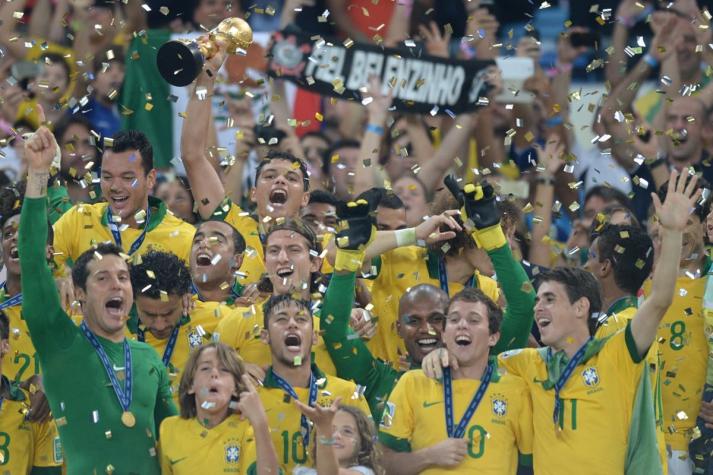 [VIDEO] La gran fiesta de Brasil: el tetracampeón de la Copa Confederaciones
