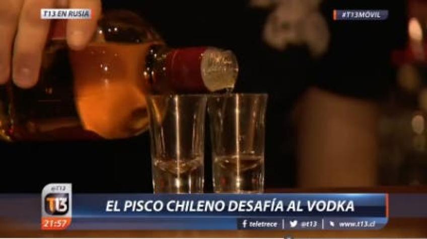 [VIDEO] Chilenos vs. rusos: el pisco desafía al vodka