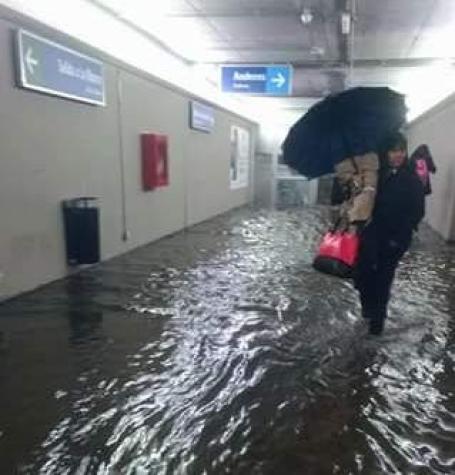 Inundaciones en estaciones y daños en infraestructura mantendrá interrumpido servicio de trenes