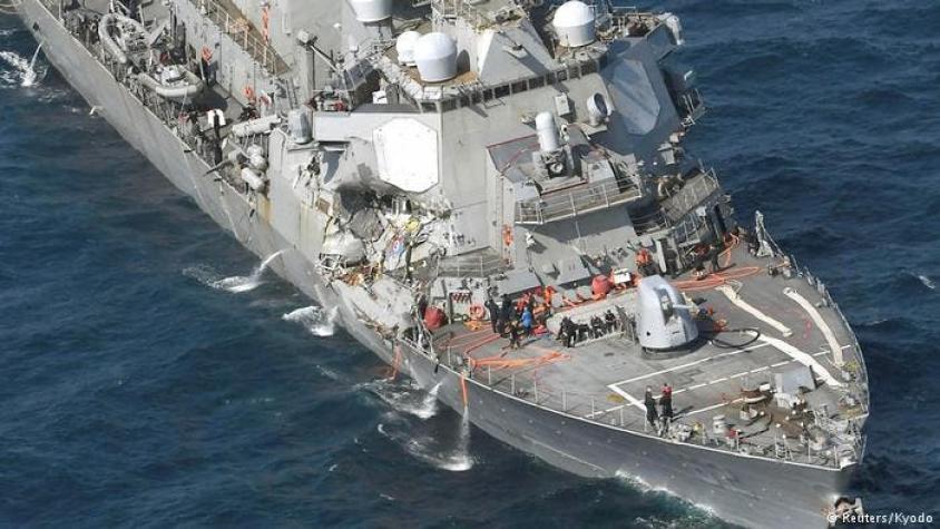 Encuentran los cuerpos de los siete marinos estadounidenses desaparecidos