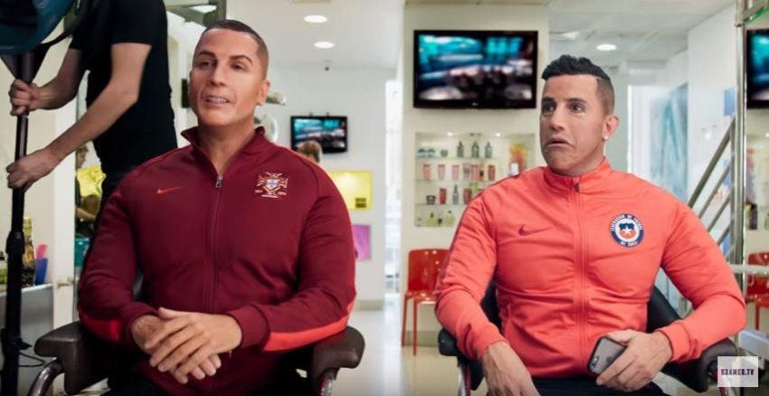 Kramer estrena vídeo imitando a Cristiano Ronaldo y Alexis Sánchez