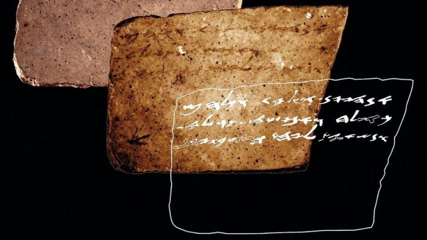 "Tráeme vino", el curioso mensaje oculto en un trozo de cerámica de 2.600 años de antigüedad