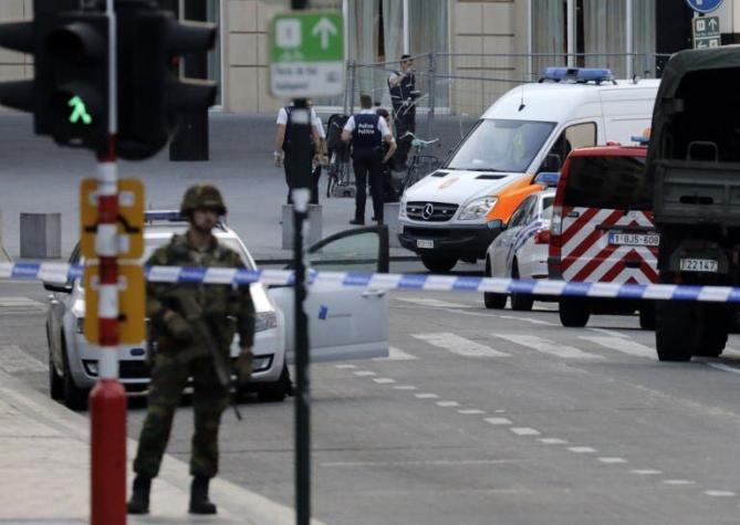 Bélgica identifica a sospechoso de atentado en estación de Bruselas