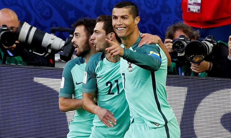 [VIDEO] Con este gol Cristiano Ronaldo le dio triunfo a Portugal ante Rusia en Moscú