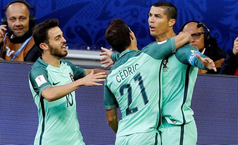 Con solitario gol de Cristiano Ronaldo Portugal vence a Rusia en Copa Confederaciones