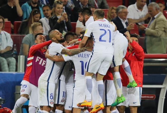 Chile sale a buscar la clasificación ante Alemania en Copa Confederaciones