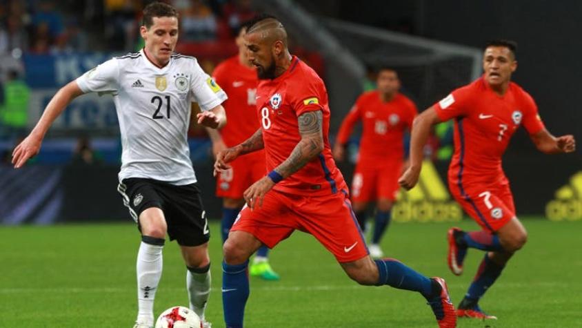 [VIDEO] Tuvo su partido aparte: La especial noche de Arturo Vidal ante Alemania