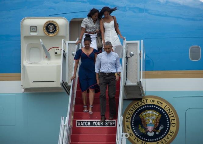 Obama y su familia de vacaciones en Bali