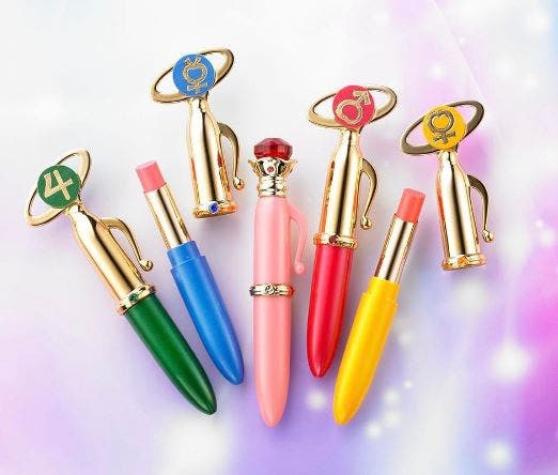 Lanzan labiales inspirados en Sailor Moon